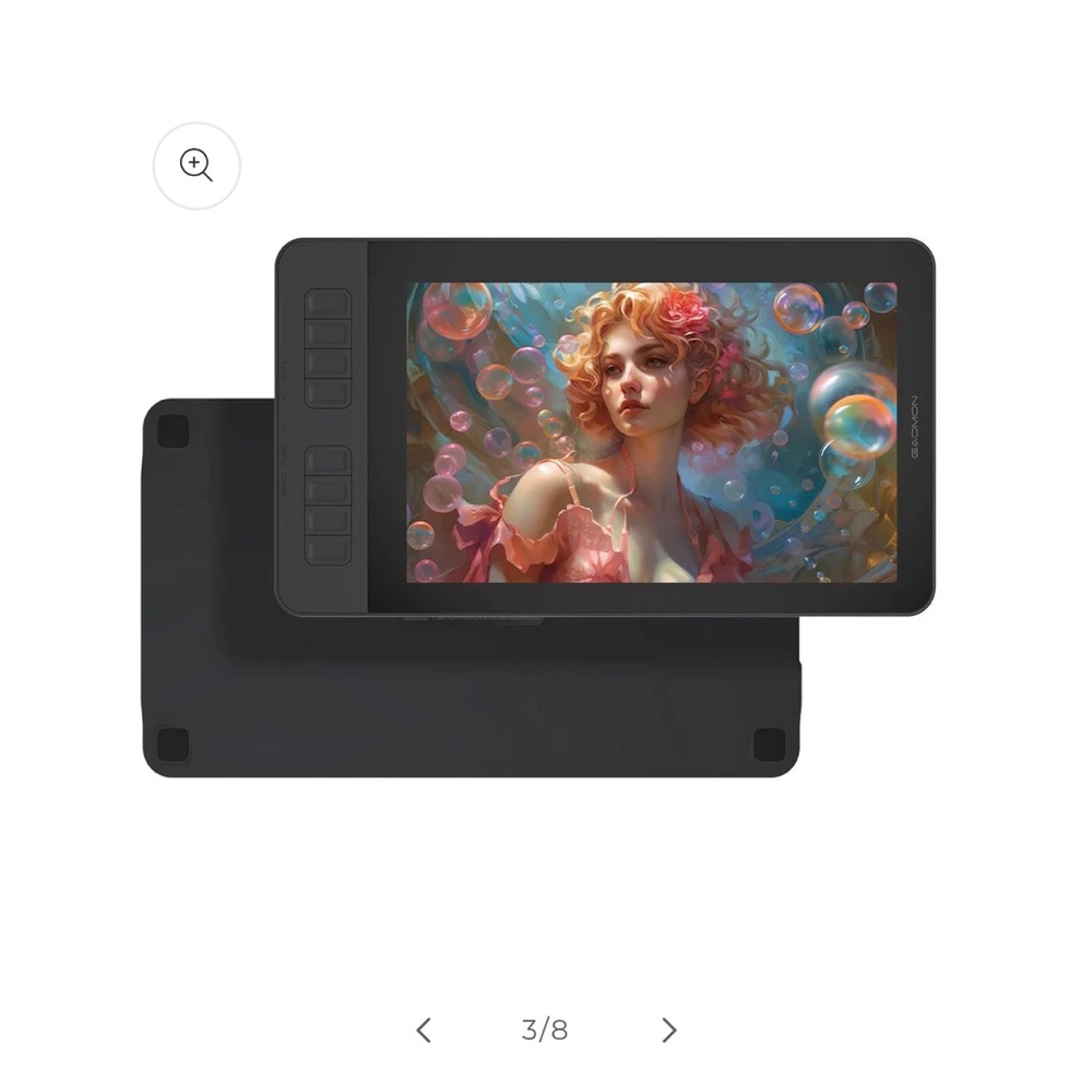 GAOMAN PD1161 Black Pen Display Tablet